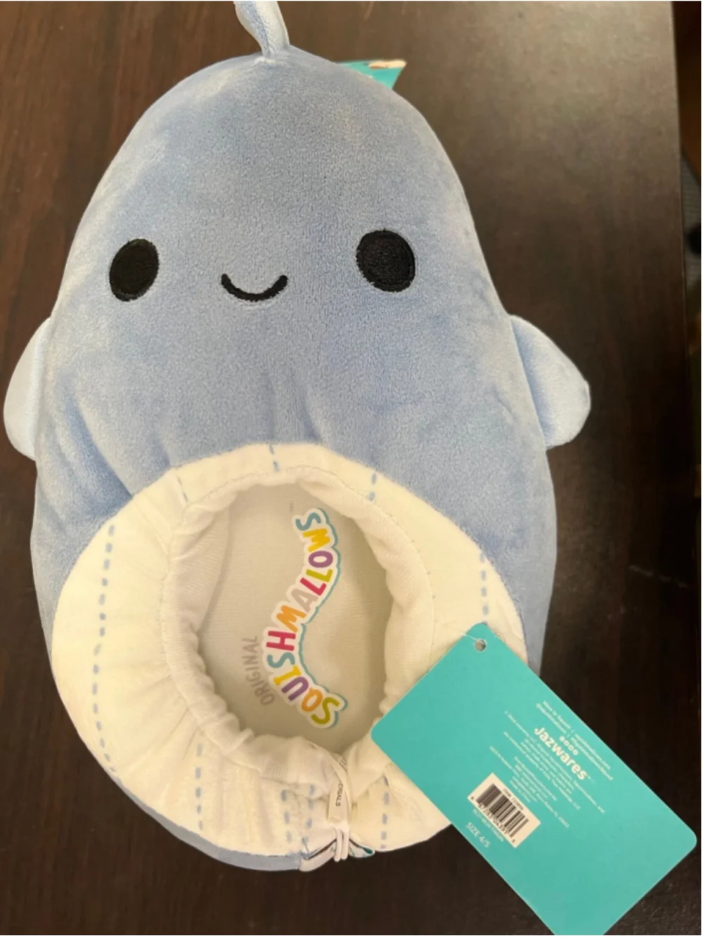 Squishmallows “samir whale